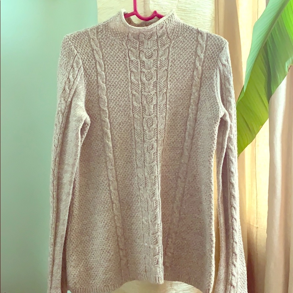 Gap stitch winter sweater
